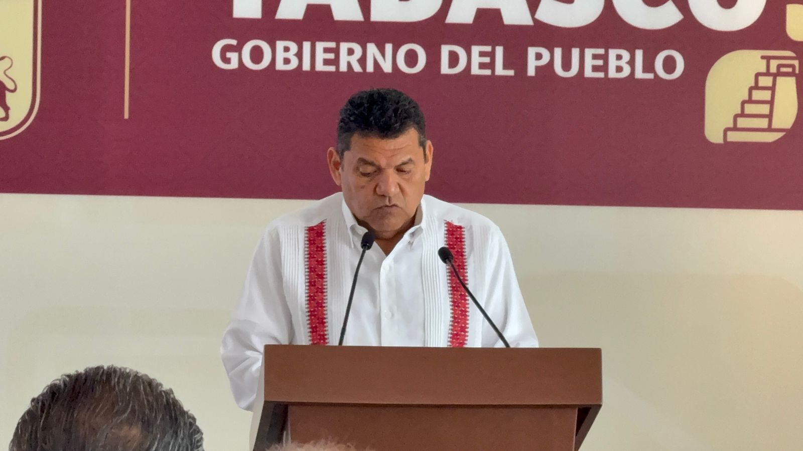 Destaca Javier May respaldo de Sheinbaum a Tabasco