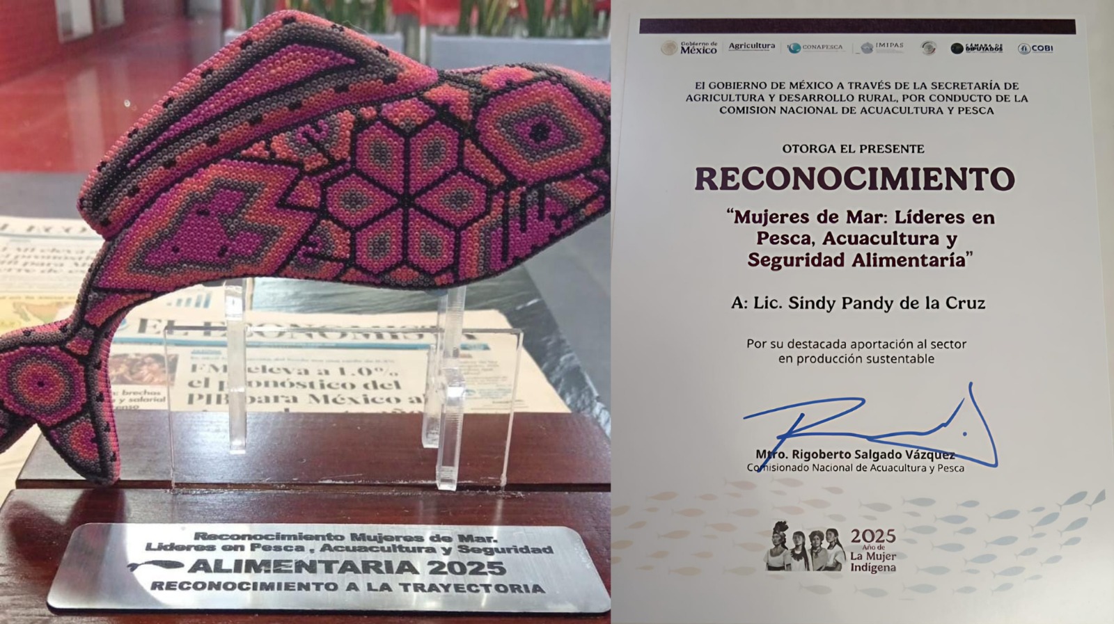 Sindy Pandy: Liderazgo femenino desde Mecoacán para México