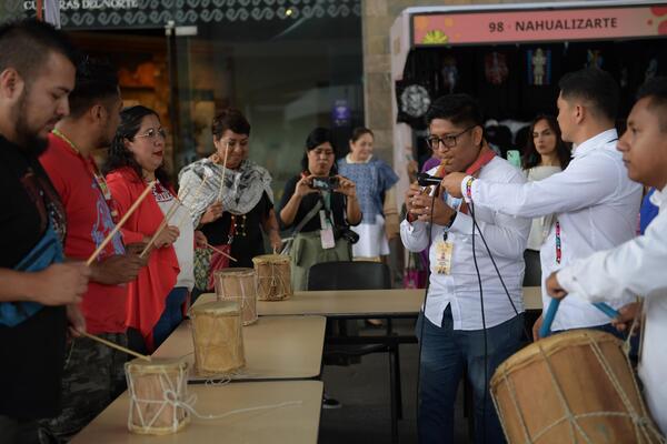 Tamborileros, letras y cine: Tabasco cautiva en la FILAH