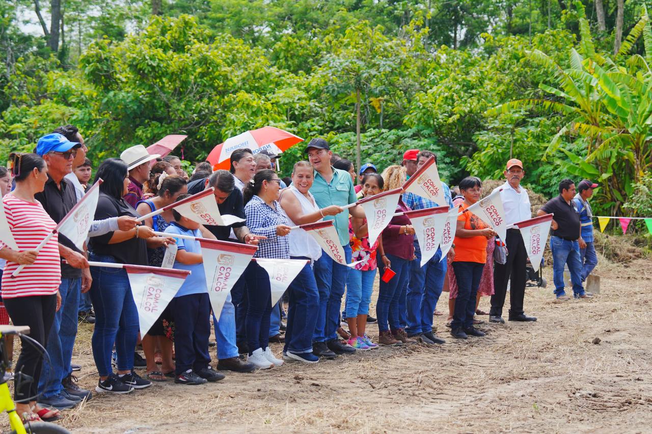 Ovidio Peralta impulsa obras hidráulicas en Comalcalco
