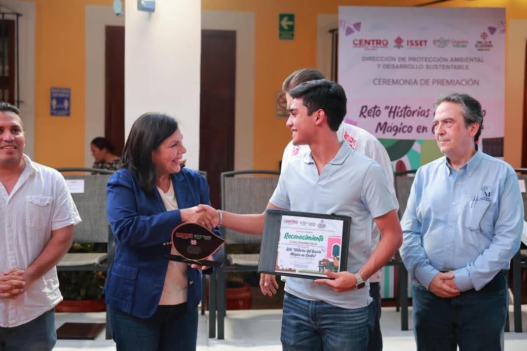 Gobierno de Centro premia relatos digitales del Barrio Mágico