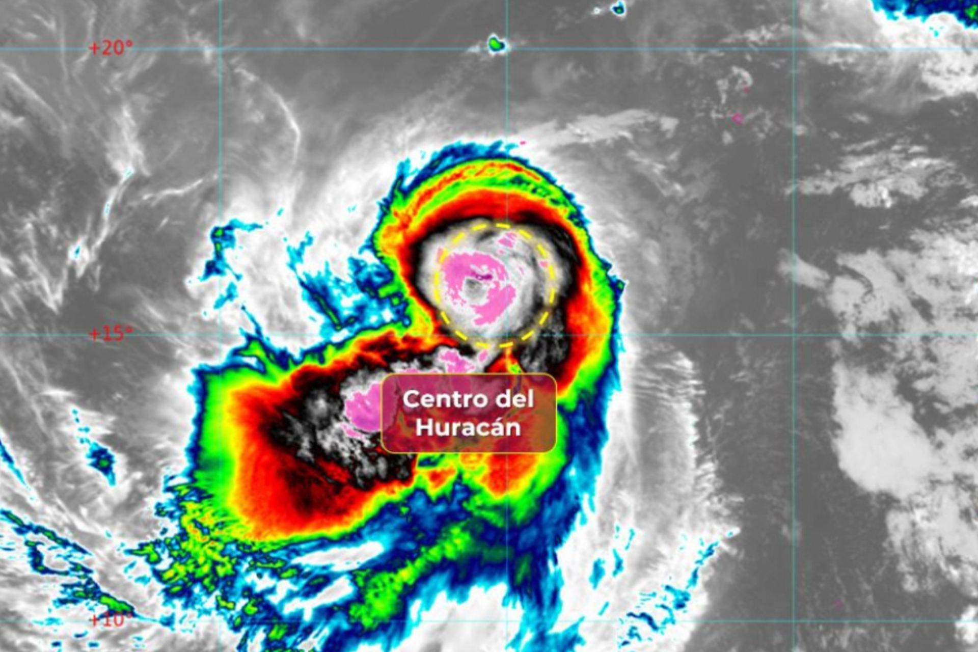 Huracán “Narda” se debilita a categoría 1, pero mantiene lluvias en tres estados