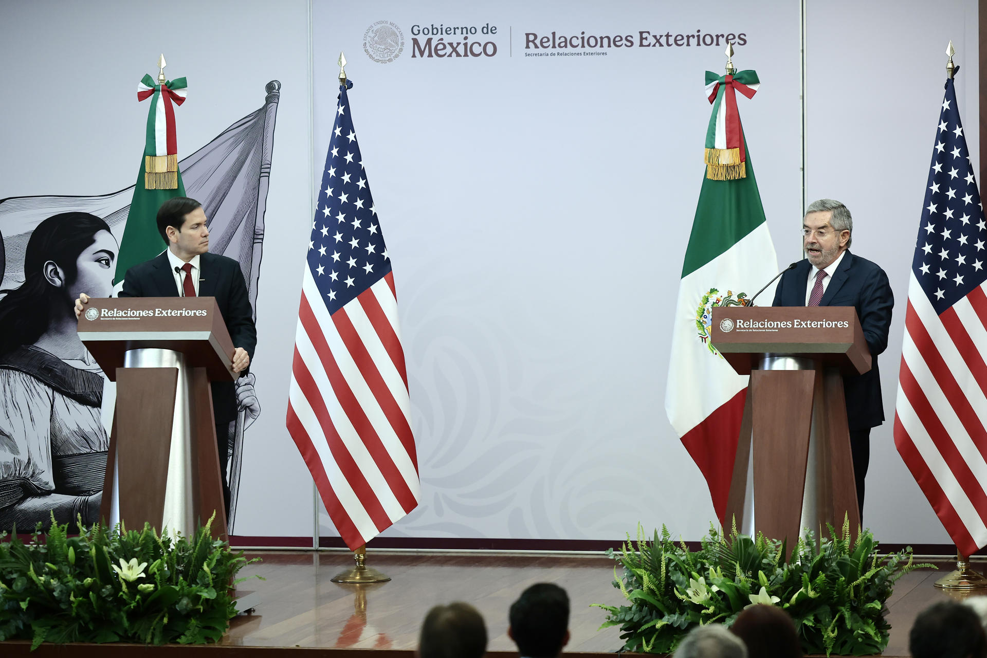 Marco Rubio: Hay “respeto y admiración” al trabajo que realiza México contra el narcoterrorismo