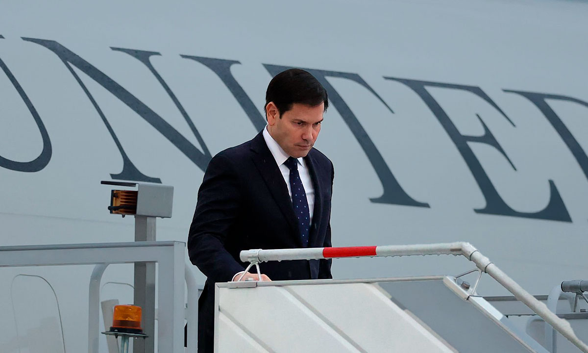 Marco Rubio llega a México: secretario de Estado de UE revisará temas de seguridad y migración con Sheinbaum