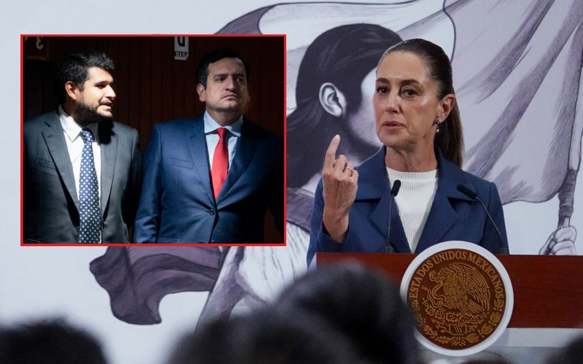 Son “calumnias”: Sheinbaum sobre amparos de hijos de AMLO por ‘huachicol fiscal’