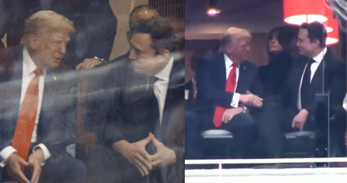 Donald Trump y Elon Musk se reencuentran en el funeral de Charlie Kirk y se dan la mano