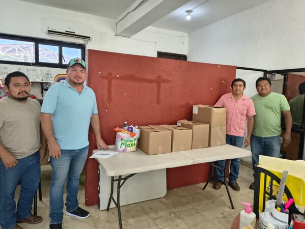 Disponen 2 centros de acopio en Tizimín en apoyo a afectados por inundaciones