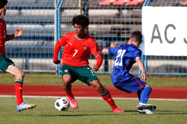 Cristiano Ronaldo Jr. hace su debut con Portugal Sub 16