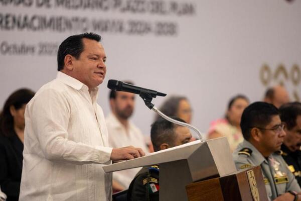 Gobierno de Yucatán presenta avances y planes de su primer año de trabajo