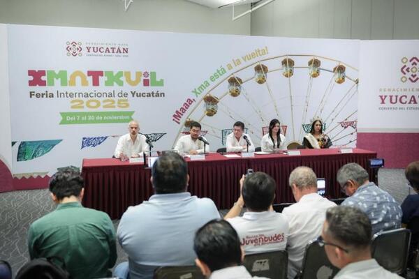 Todo listo para la Feria Internacional de Yucatán Xmatkuil 2025