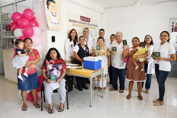 Inicia en Yucatán la Campaña de Vacunación contra influenza, Covid-19 y neumococo