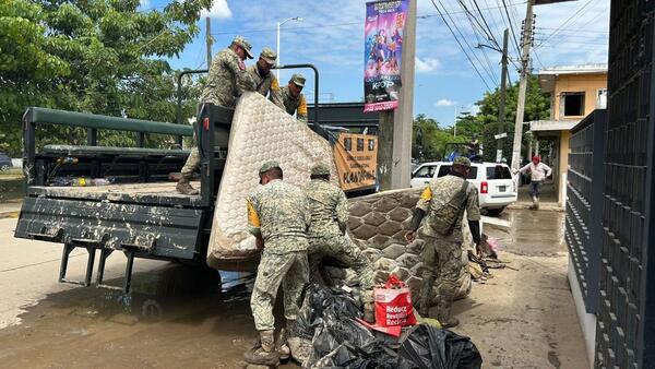 Se destina todo para garantizar apoyo a la población afectada por las lluvias: Claudia Sheinbaum