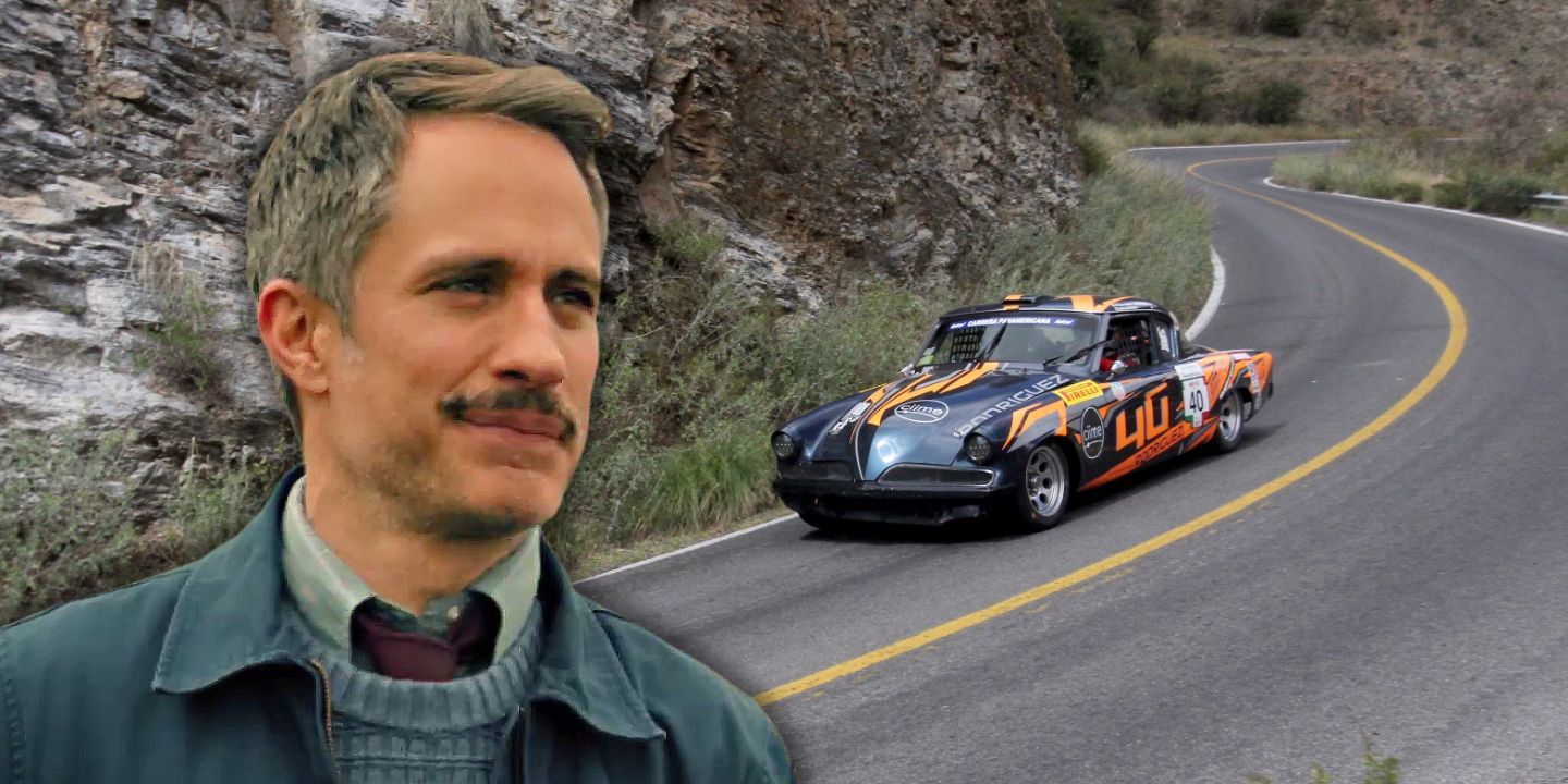 Debuta Gael García como piloto en Carrera Panamericana