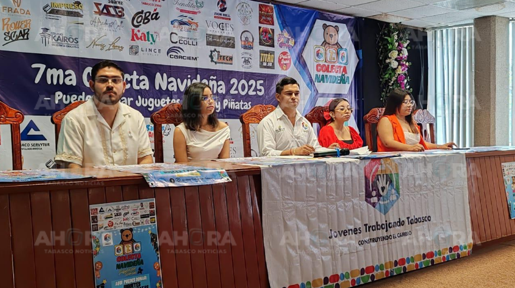 Arranca la Séptima Colecta Navideña “Juguetes por Sonrisas” en Tabasco