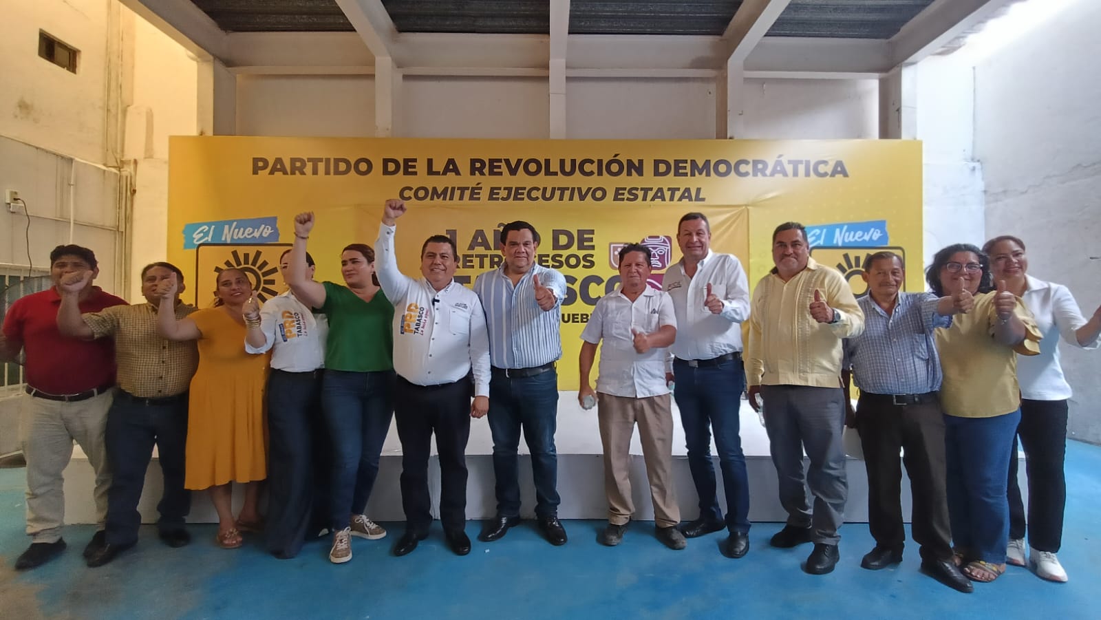 PRD Tabasco convoca a la sociedad civil a realizar un contrainforme en noviembre