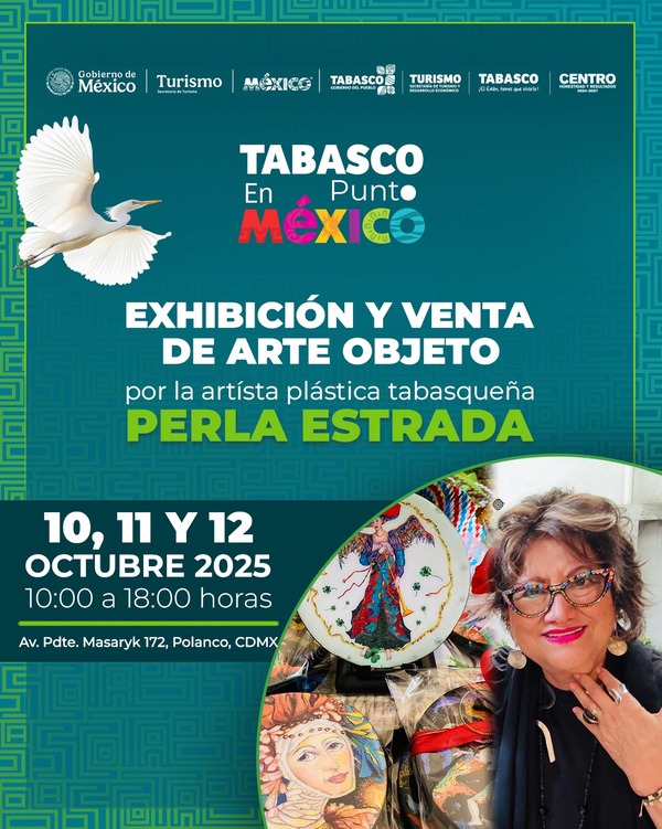 Centro, presente en Punto México durante la muestra “Tabasco ¡El Edén tienes que vivirlo!”