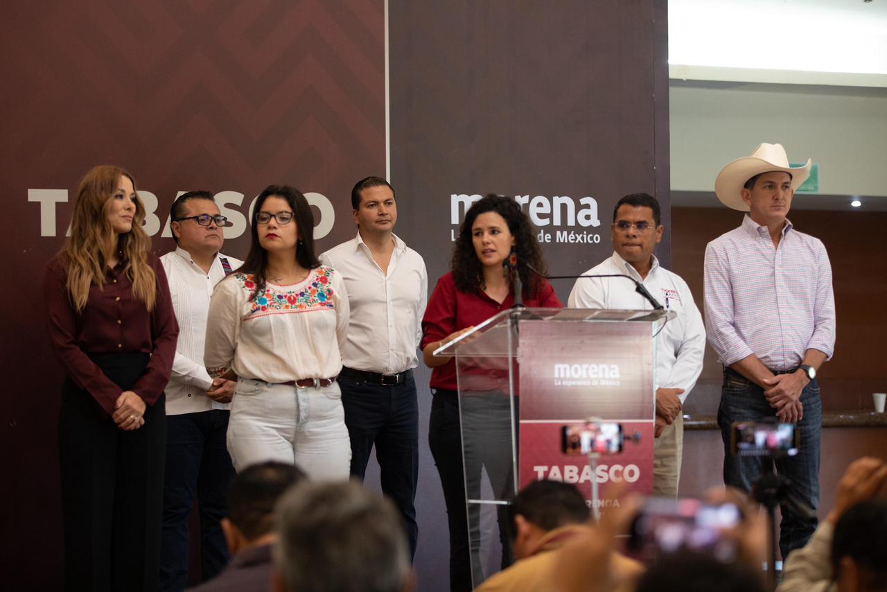 Absurdo que Andy López Beltrán ya definió candidato en Centro: Luisa María Alcalde Luján