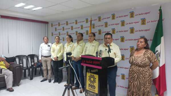 PRD Tabasco pide a autoridades estar atentos ante cualquier eventualidad por inundación