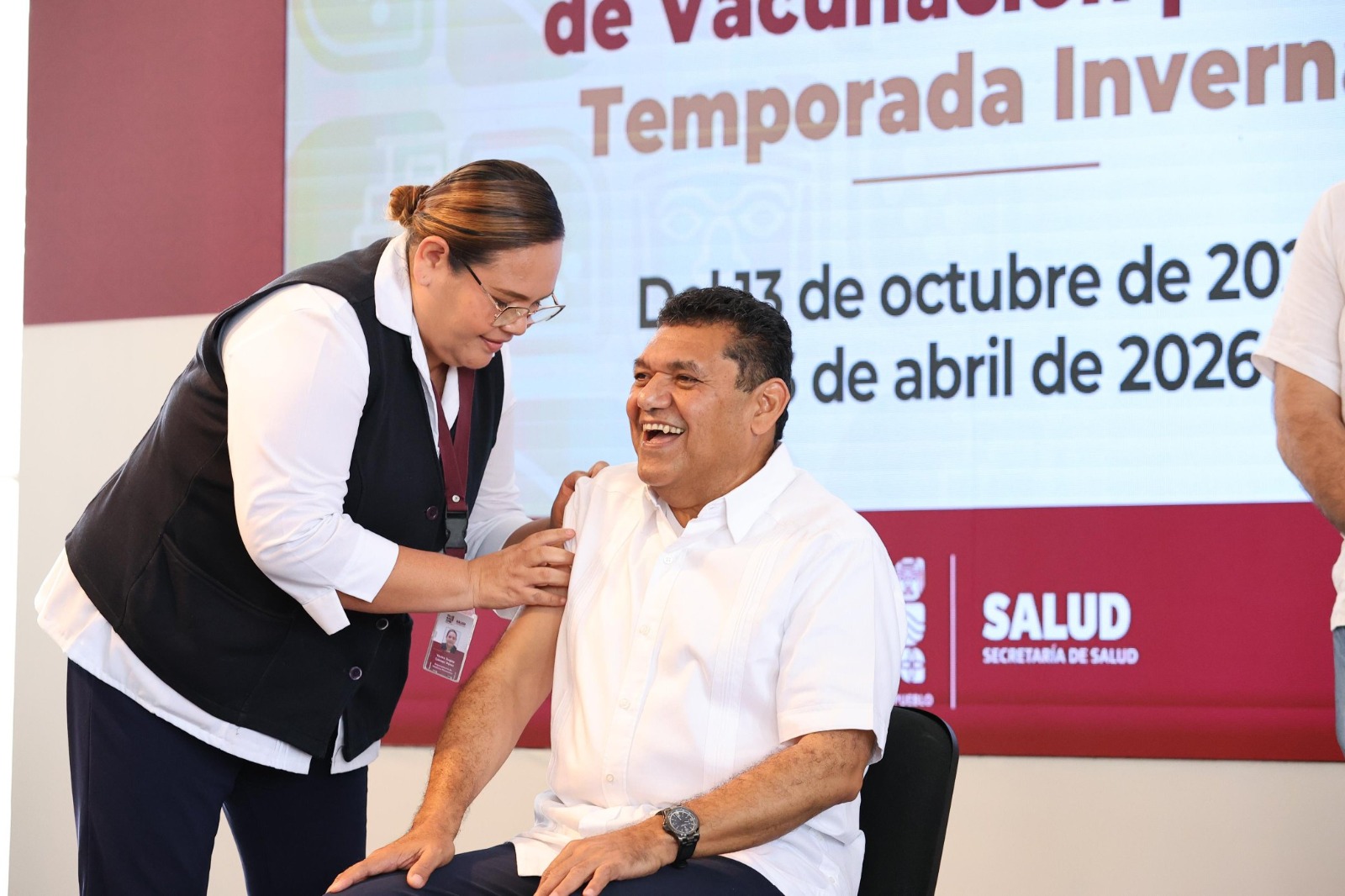 Arranca la Campaña de Vacunación para temporada Invernal 2025-2026, con la meta de aplicar cerca de un millón de dosis