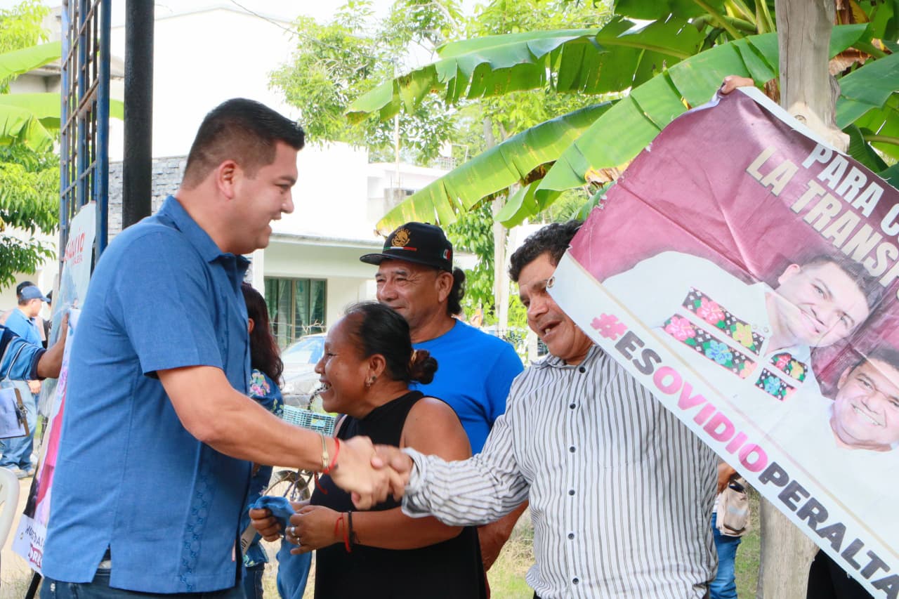 En Comalcalco las obras no se detienen; la transformación avanza: Ovidio Peralta