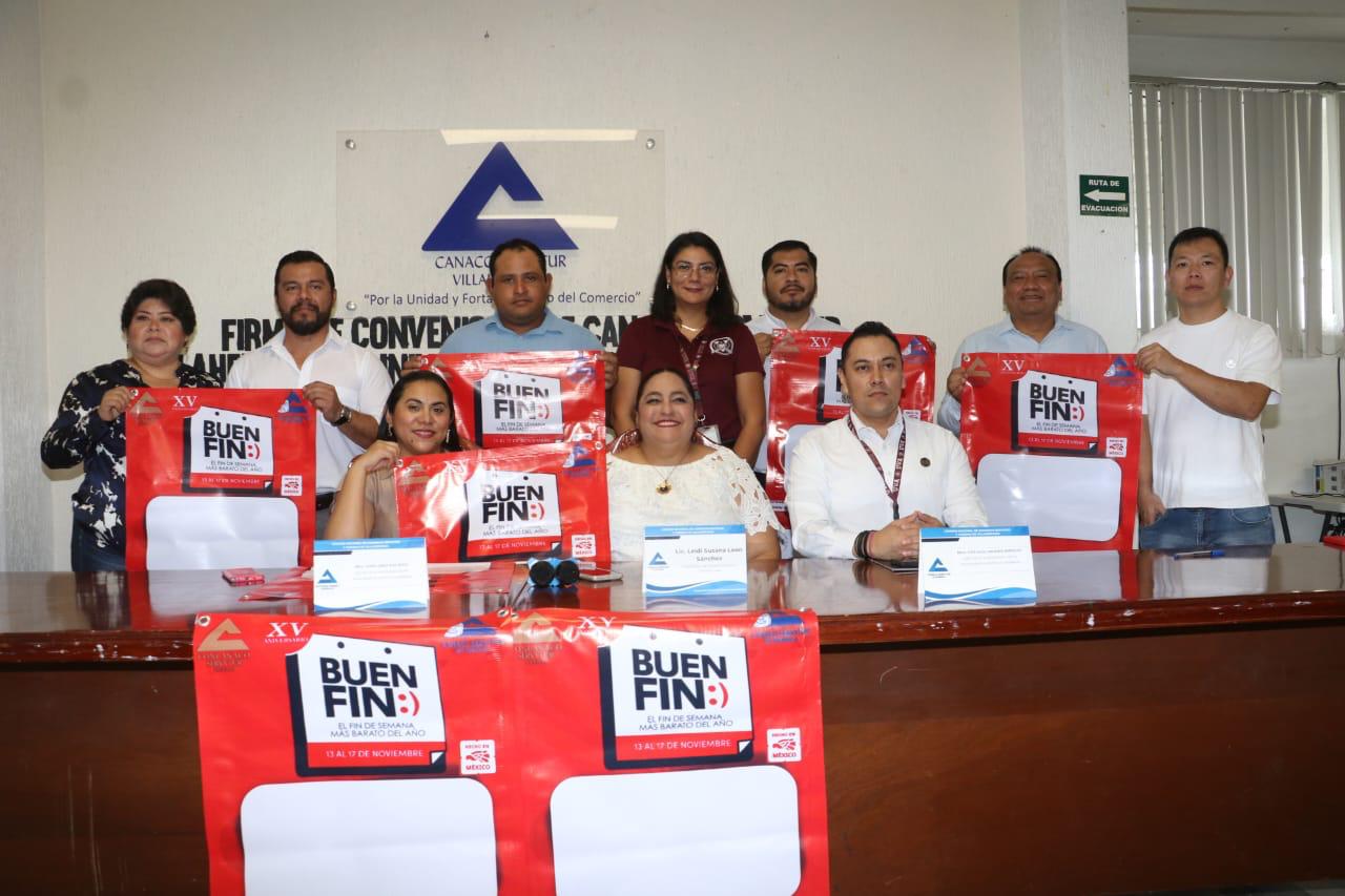 Firman convenio CANACO Servytur y Universidad Vizcaya para impulsar prácticas profesionales