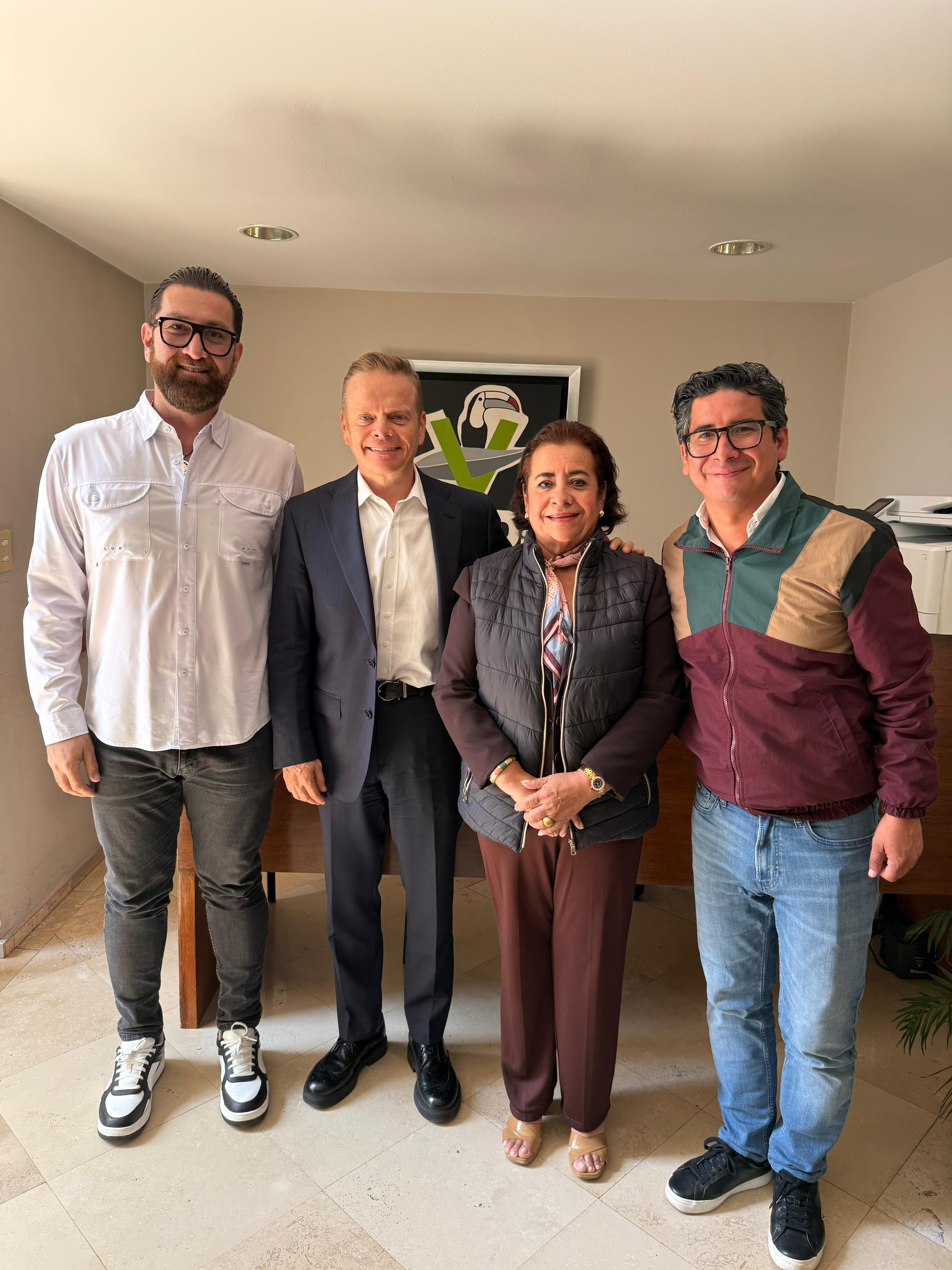 Miguel Moheno fortalece la relación del Partido Verde en Tabasco con la dirigencia nacional