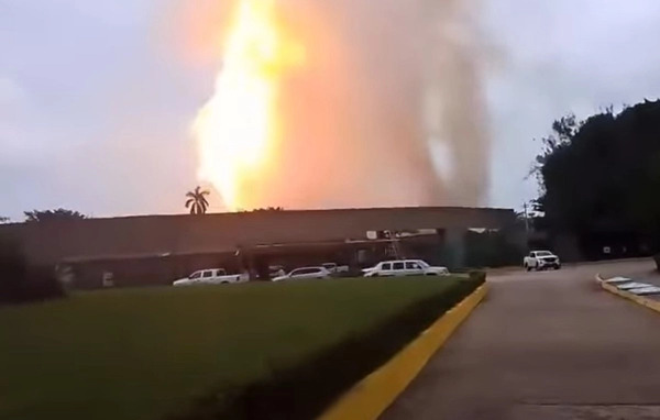 Hay cinco elementos de la Defensa heridos por la explosión en Chiapas de ducto de Pemex