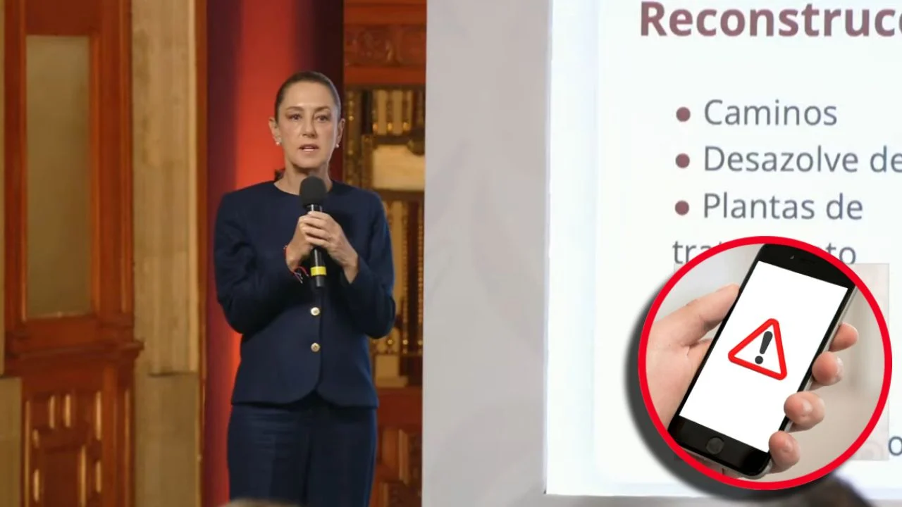 Sheinbaum anuncia alertas en celulares para prevenir sobre inundaciones y otras emergencias