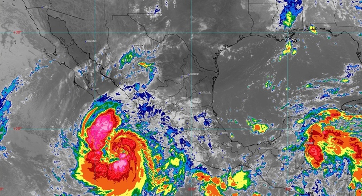Huracán ‘Priscilla’ se degrada a categoría 1, al suroeste de Cabo San Lucas