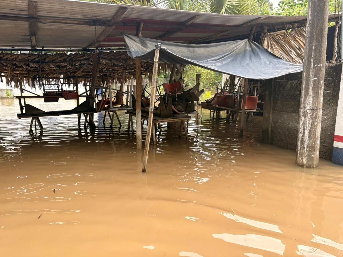 Lluvias dejan daños en más de 240 viviendas de 21 municipios en Chiapas