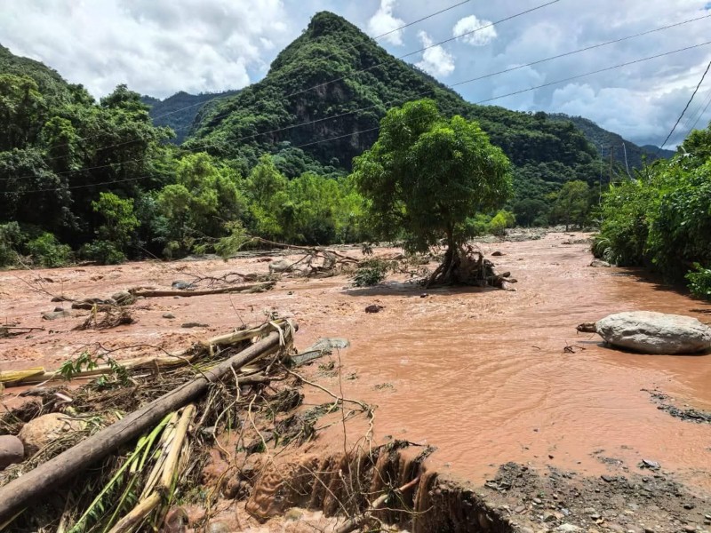 Lluvias dejan incomunicadas a comunidades de la Sierra en Chiapas