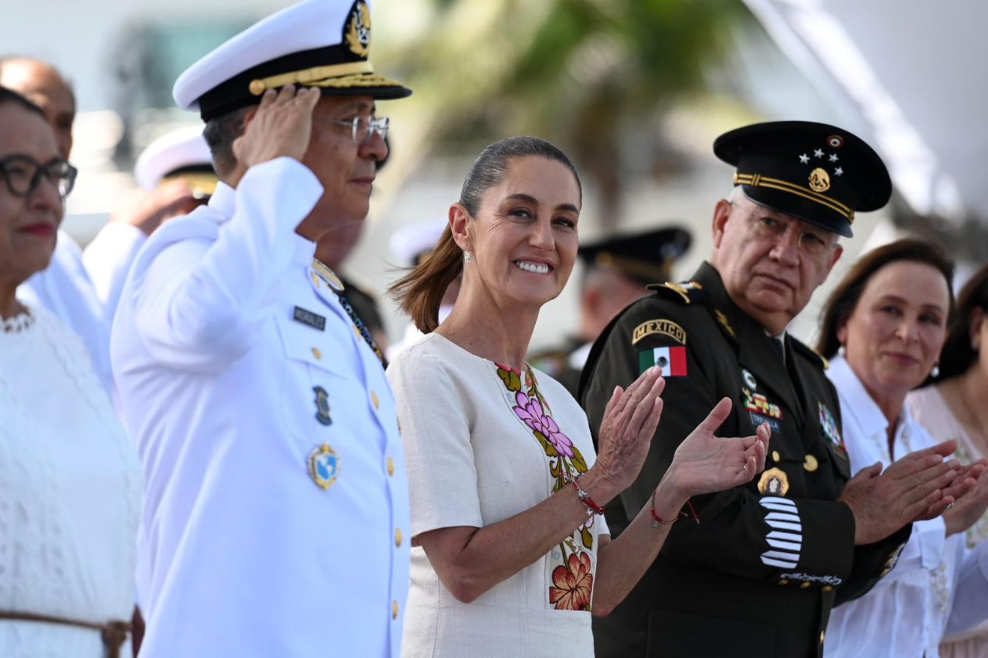 La soberanía se conquista y protege: Sheinbaum en el 204 aniversario de la Armada