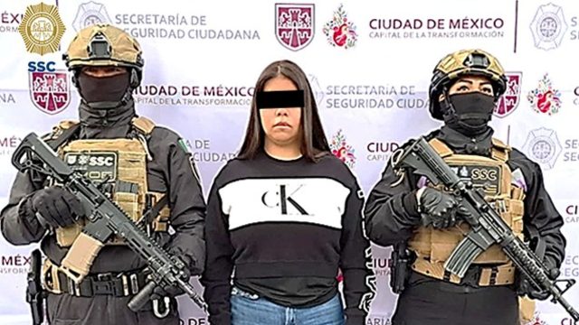 Detienen a ‘la Jefa’, novia del líder del Cártel de Tláhuac