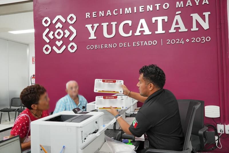 Yucatán supera los 300 mil trámites en el programa de reemplacamiento 2025