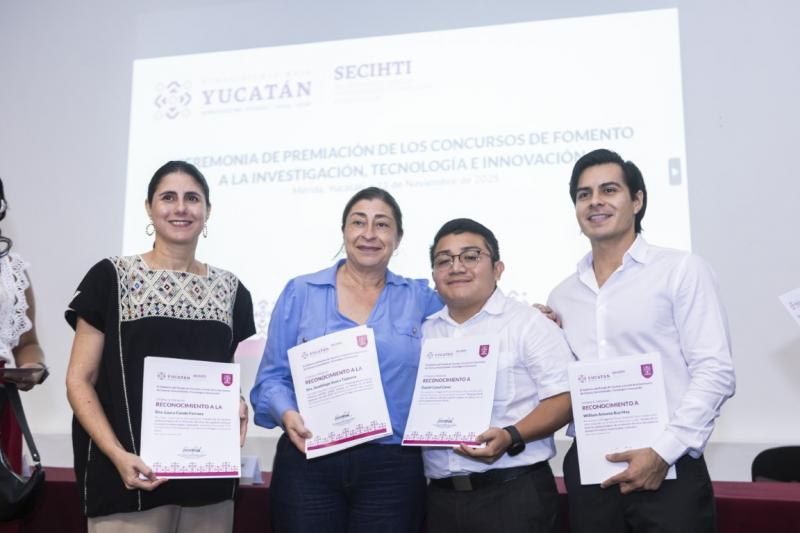 Premian a la excelencia científica en Yucatán