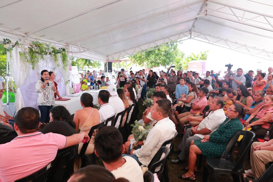 Lleva Yolanda Osuna bienestar y servicios integrales con “Centro +Cerca” a la Ra. Río Tinto 2ª Sección