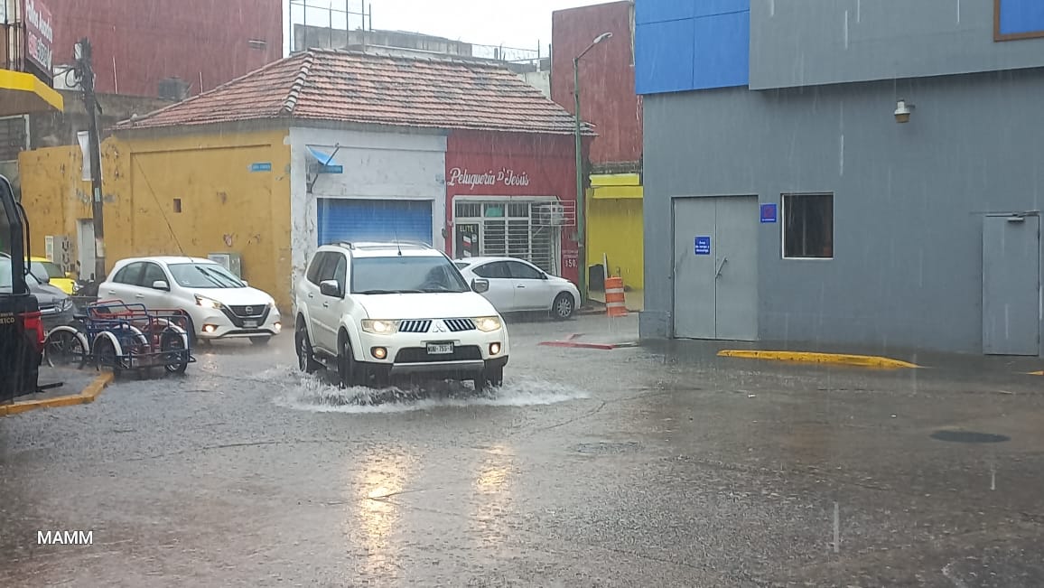 Cárcamos de Centro operan al 100% tras las fuertes lluvias de hoy lunes: Yolanda Osuna