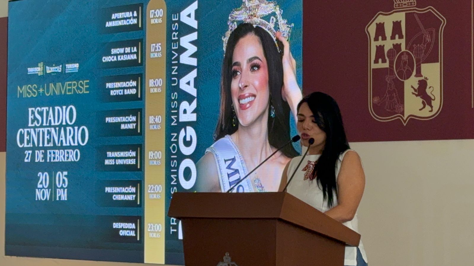 Abrirán el Centenario para apoyar a Fátima Bosch en Miss Universo