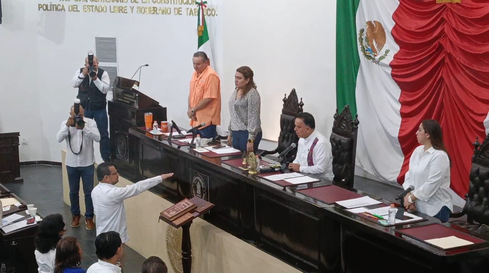 Renato Arias Arias asume la titularidad del Instituto de Investigaciones Legislativas del Congreso de Tabasco