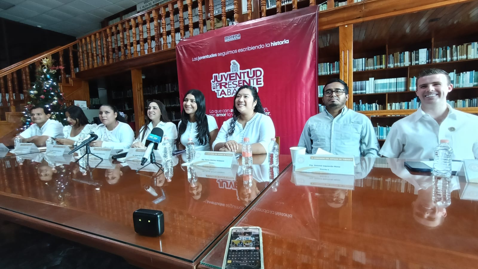 Los jóvenes antes nos utilizaban hoy somos partícipes de la transformación del país junto a Claudia Sheinbaum y Javier May