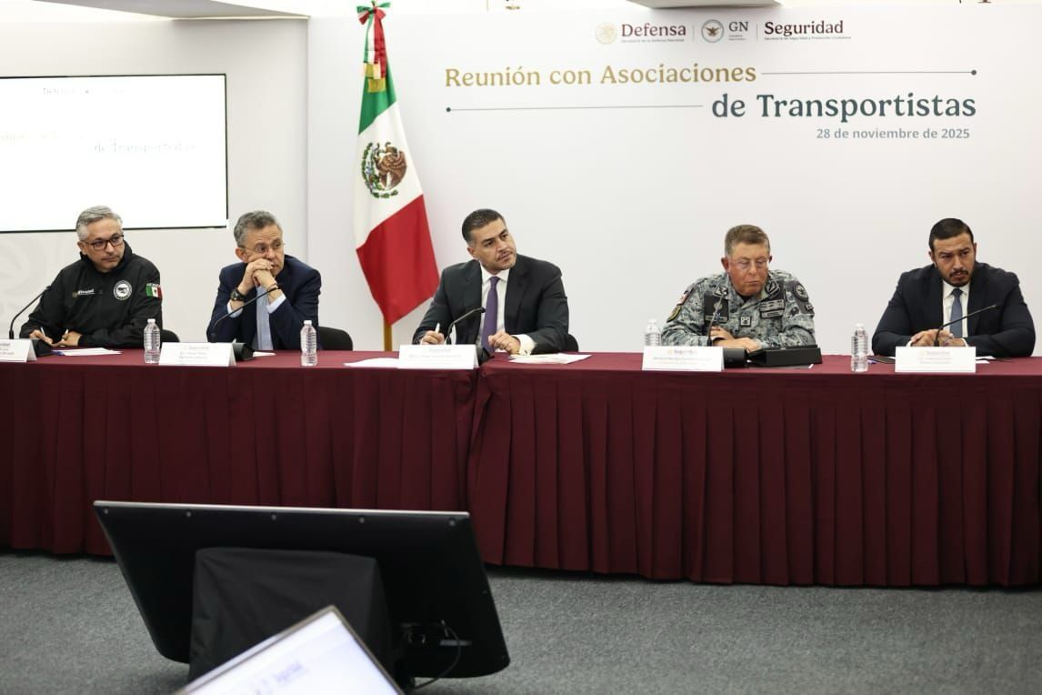 El gabinete de seguridad fortalece la cooperación con cámaras y asociaciones del autotransporte
