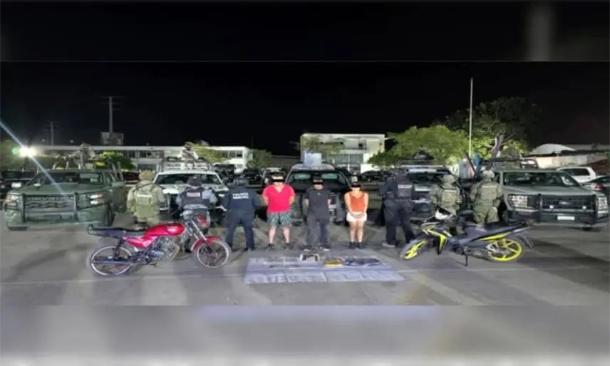 Detienen a tres presuntos integrantes de célula delictiva en Cunduacán