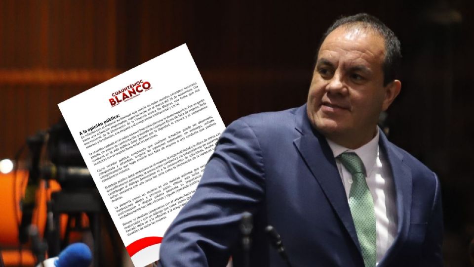 Cuauhtémoc Blanco niega haber ofendido a diputada tras lanzarle un beso