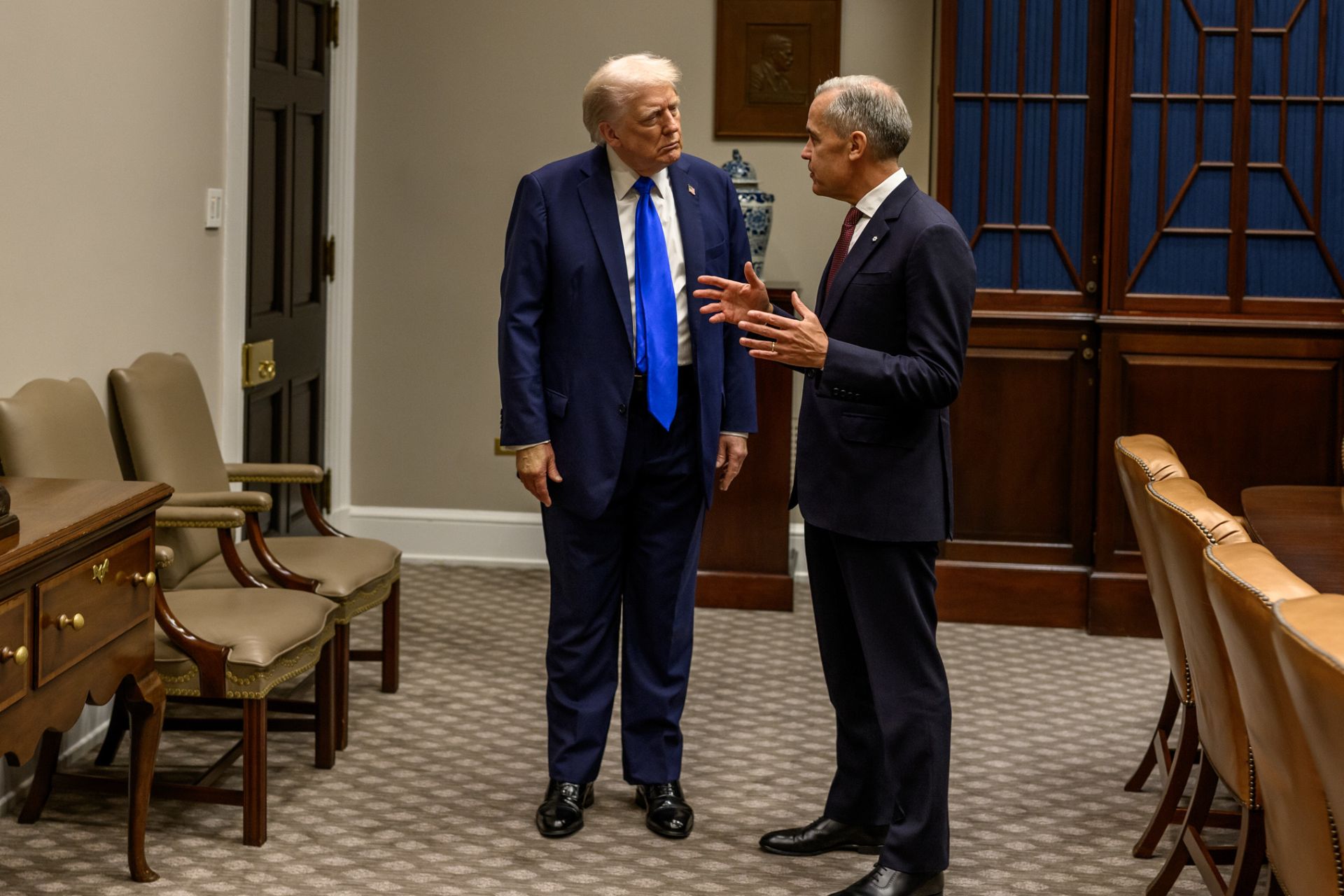 Primer ministro de Canadá se disculpa con Trump por anuncio contra aranceles