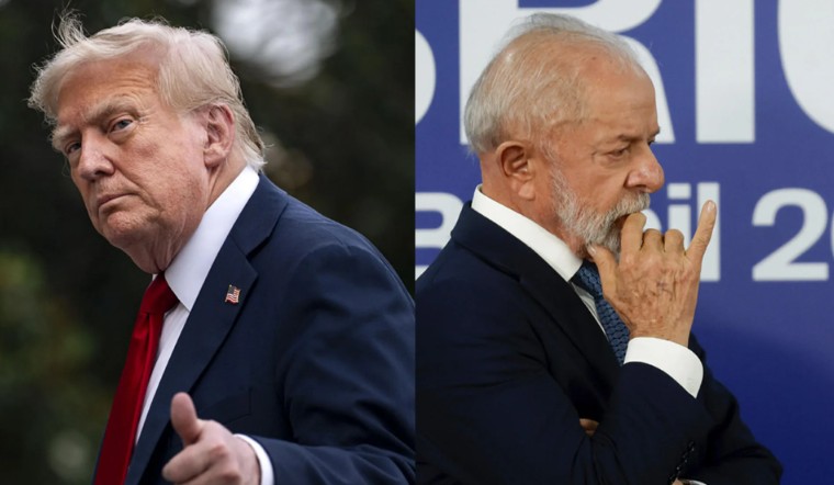 Donald Trump mantuvo «buena conversación» por teléfono con Lula sobre «comercio» y «sanciones»