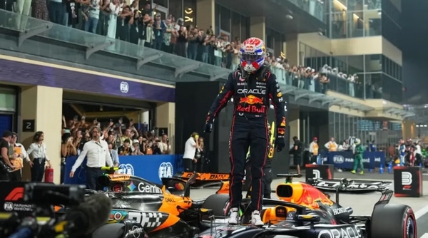 Verstappen se lleva la pole position para GP de Abu Dhabi