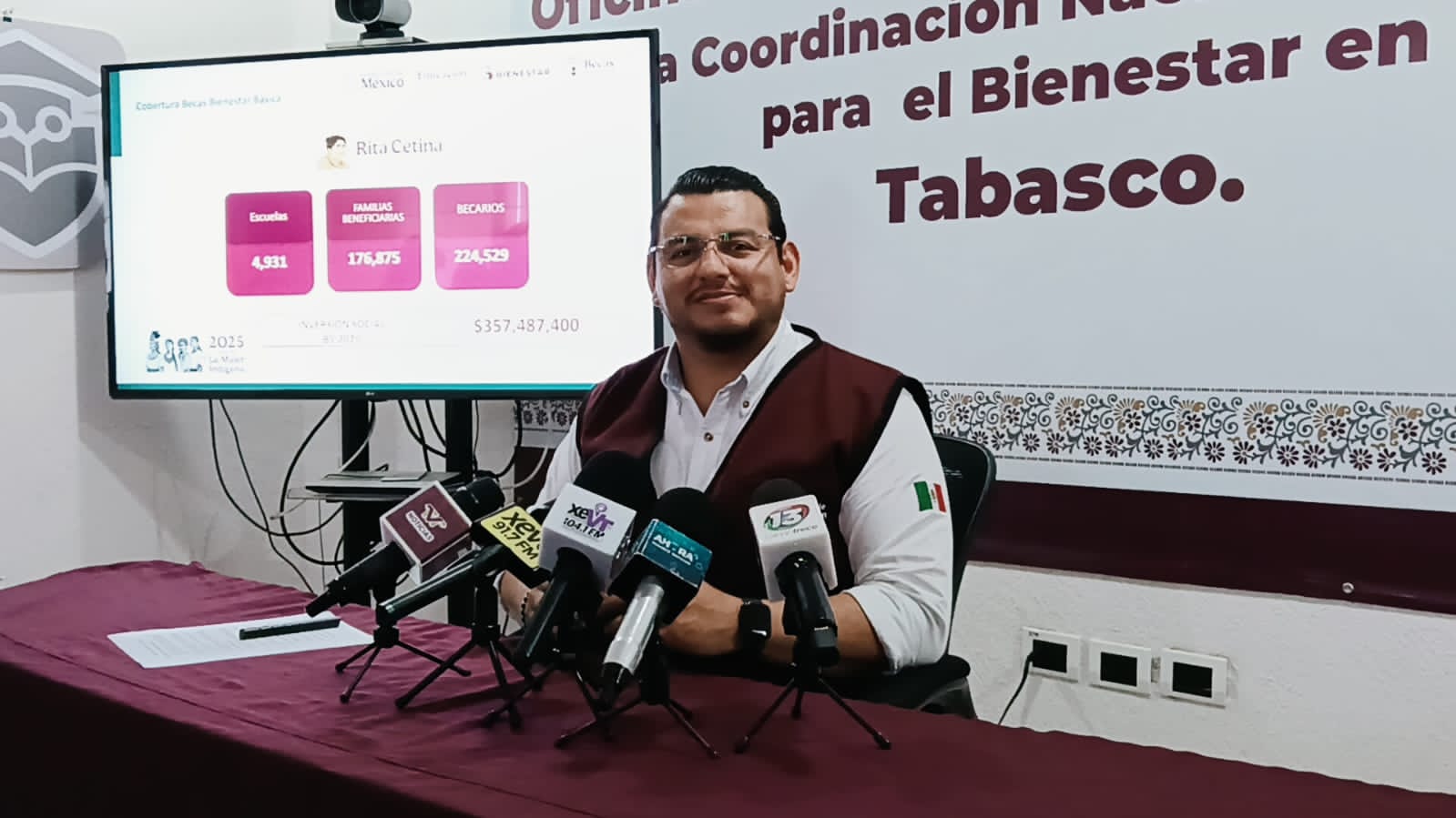 Inicia pago de becas en Tabasco