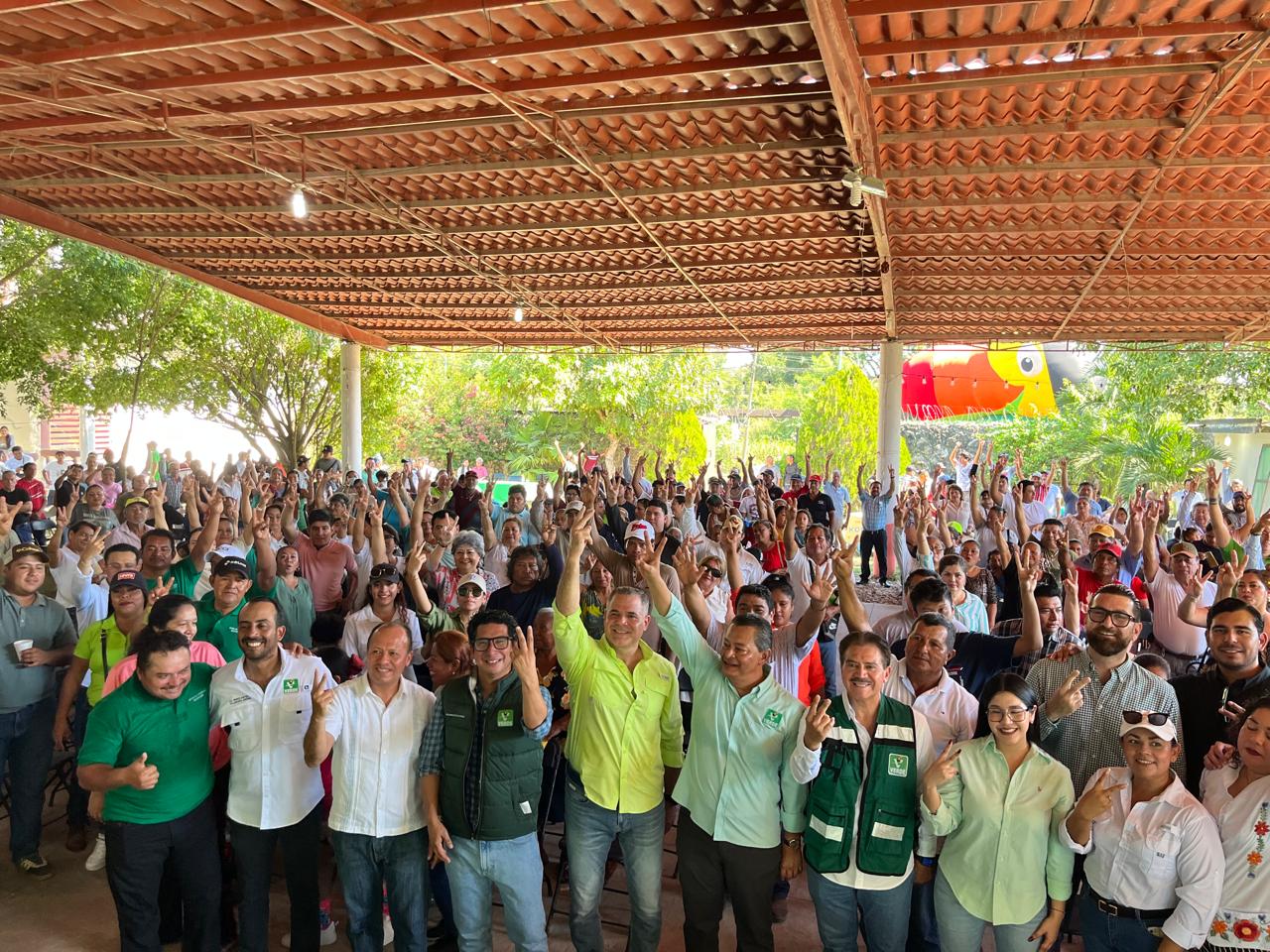 Pancho Abreu, nuevo delegado político del PVEM en Tenosique