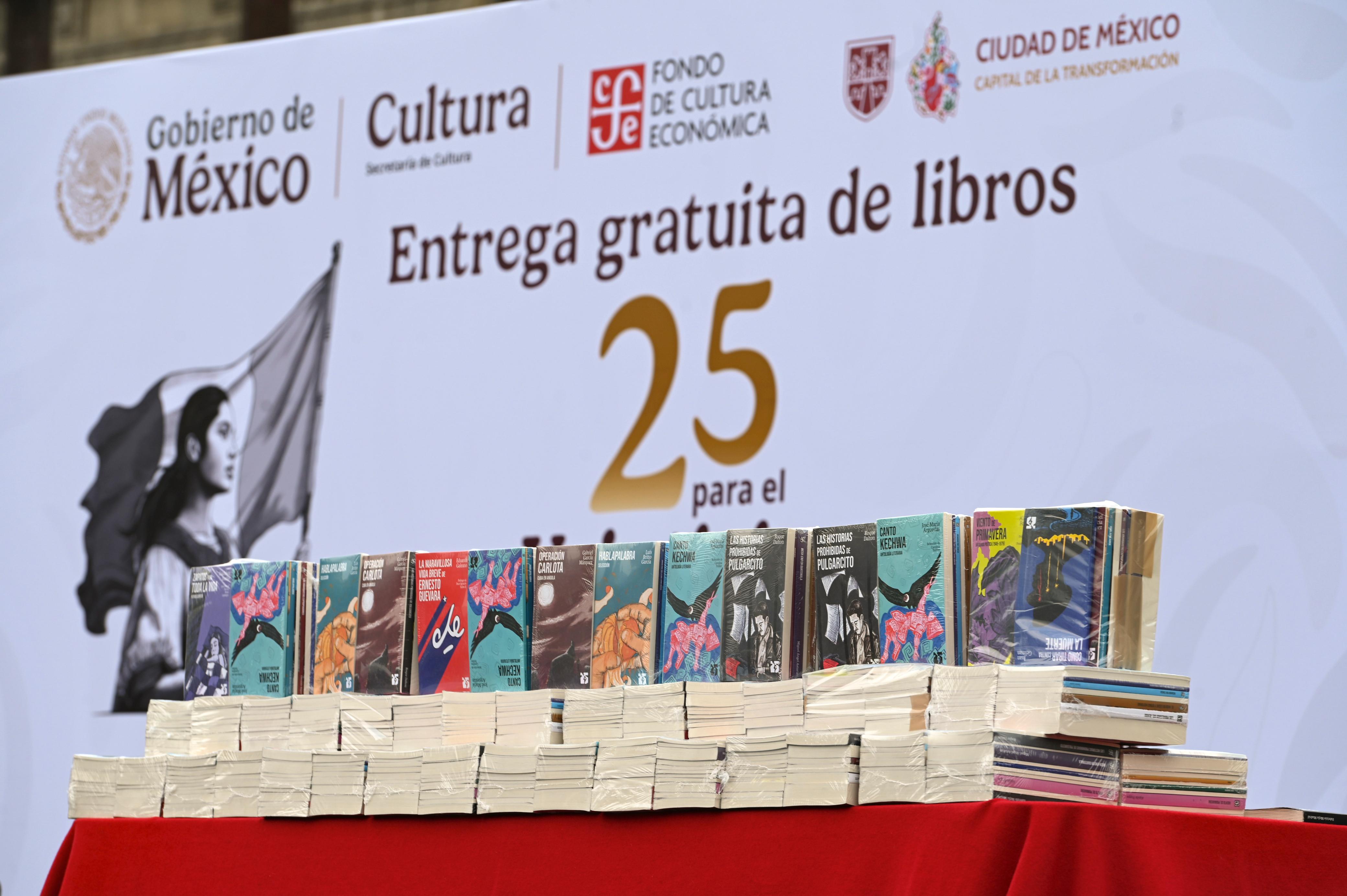 Sheinbaum, impulsa cruzada por la lectura y entrega 2.5 millones de libros a jóvenes de América Latina