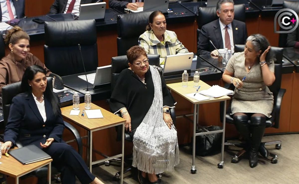 Ernestina Godoy comparece ante el Senado rumbo a elección de nueva fiscal general